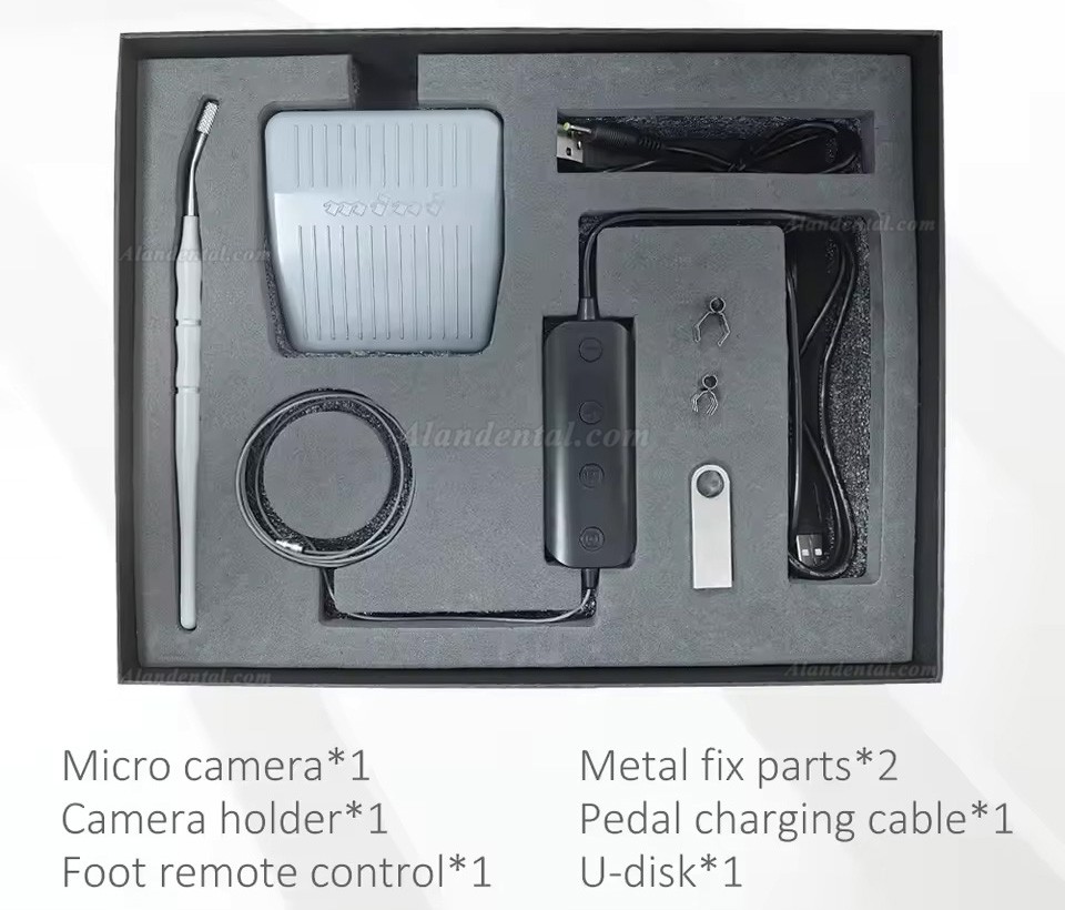 LED Visual Dental Digital Micro Intra Oral Camera with Foot Control